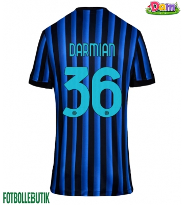 Inter Milan Matteo Darmian #36 Hemmatröja Kvinnor 2025-26 Kortärmad